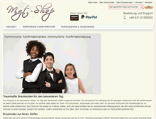 Tablet Screenshot of mgt-shop.de